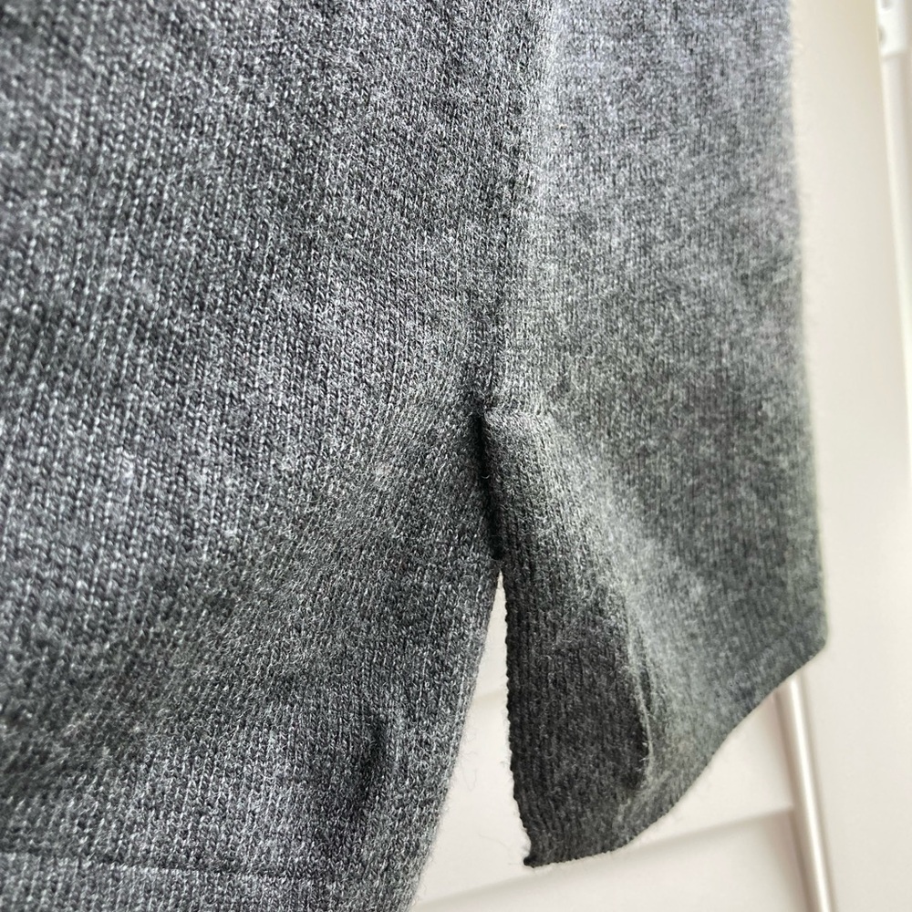 Classic Workshop Republic Clothing Turtleneck Tunic, Charcoal Gray, Small - Picture 4 of 10